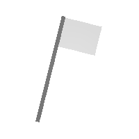 Metal Flag item from Unturned