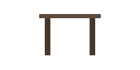 Pine Square Table item from Unturned