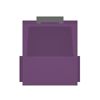 Purple Daypack item from Unturned