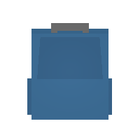 Blue Daypack item from Unturned