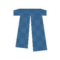 Blue Scarf item from Unturned