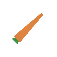 Carrot item from Unturned