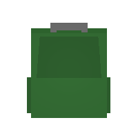 Green Daypack item from Unturned