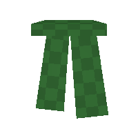 Green Scarf item from Unturned