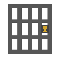 Jail Door item from Unturned