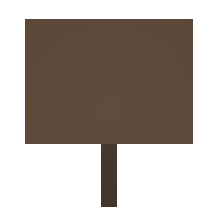 Pine Sign item from Unturned