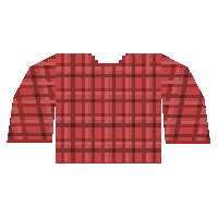Plaid Red Shirt item from Unturned