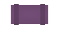 Purple bedroll item from Unturned