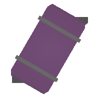 Purple Dufflebag item from Unturned