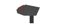 Red Paintball Hopper item from Unturned