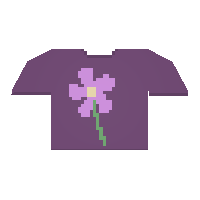 Shirt Flower item from Unturned