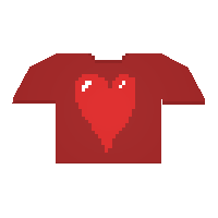 Shirt Heart item from Unturned