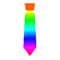 Tie Rainbow item from Unturned