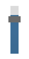 Wall mounted blue flare item from Unturned