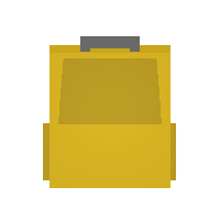 Yellow Daypack item from Unturned