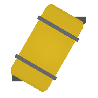 Yellow Dufflebag item from Unturned