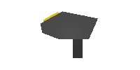 Yellow Paintball Hopper item from Unturned