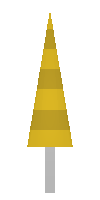 Yellow Umbrella (Barricade) item from Unturned